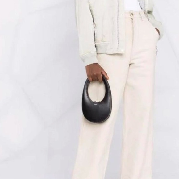 Coperni Mini Swipe Bag in Black - Picture 4 of 5